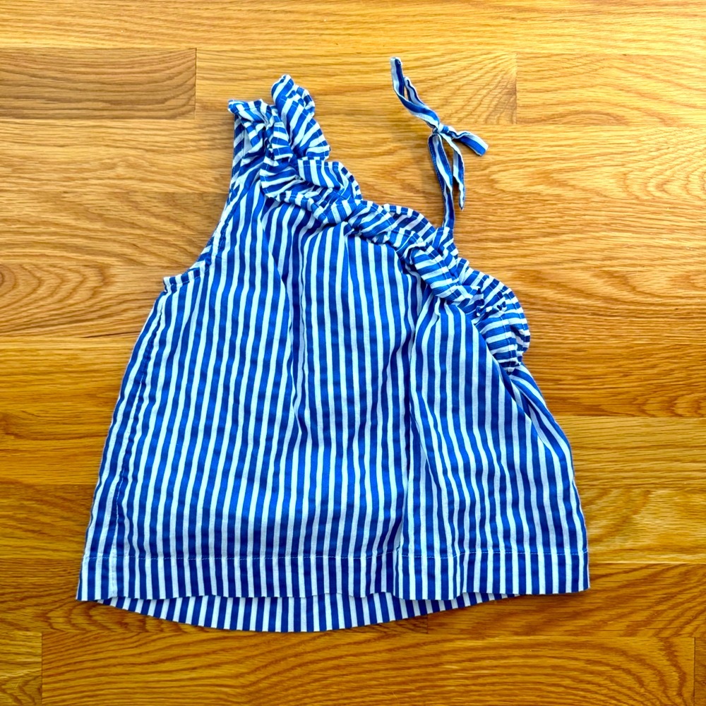 J. Crew Crewcuts Ruffle Top - Picture 2 of 5